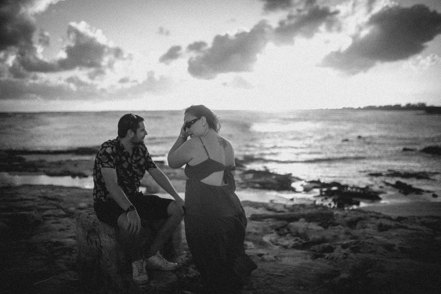 Fotografía de save the date en Cancun por Jesús Amaya fotógrafo de bodas destino en México